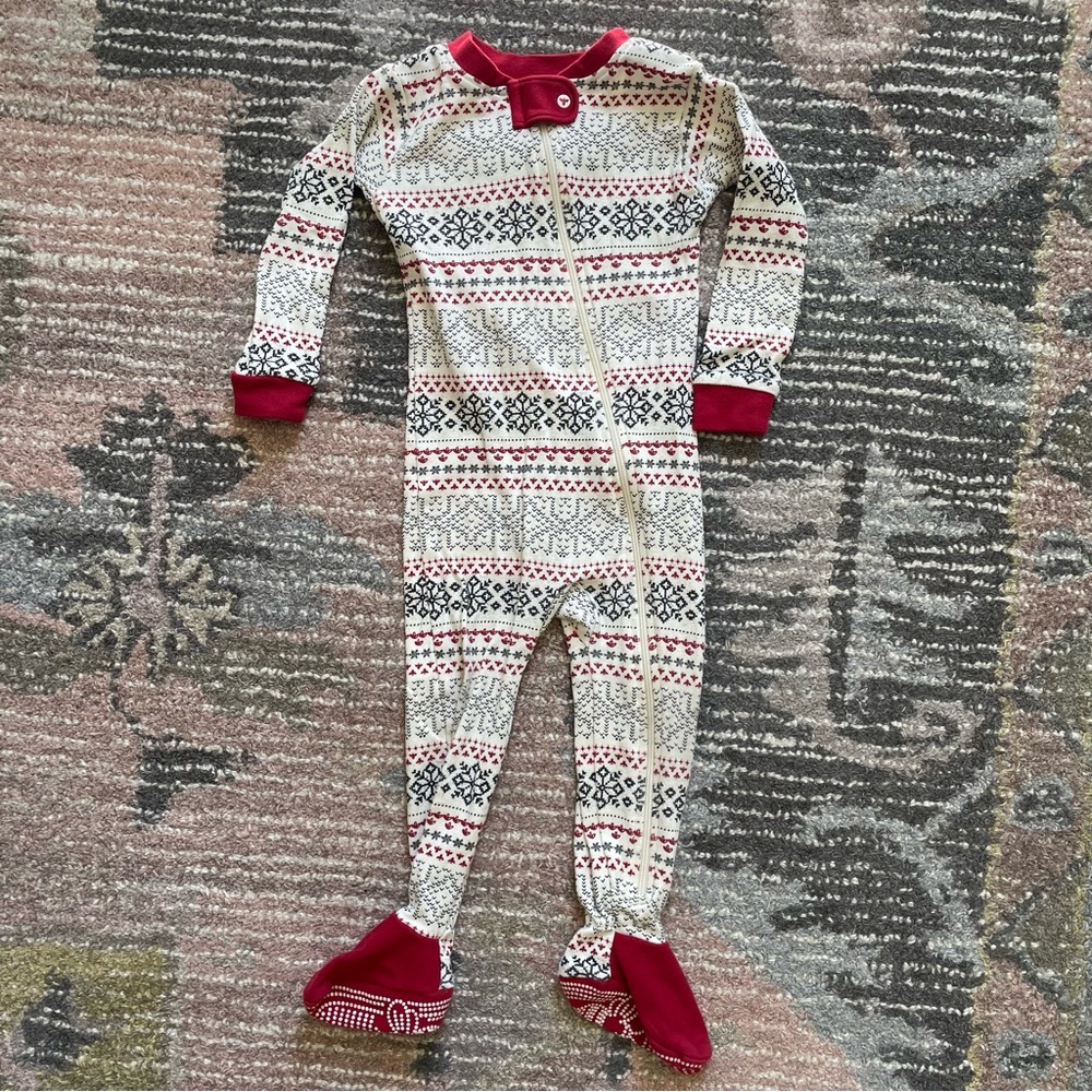 Burt’s Bees baby Christmas onesie